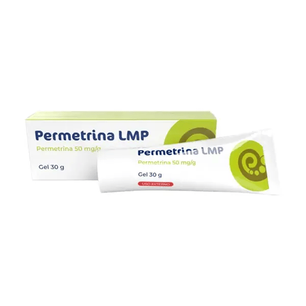 Permetrina LMP , 50 mg/g Bisnaga 30 g Gel
