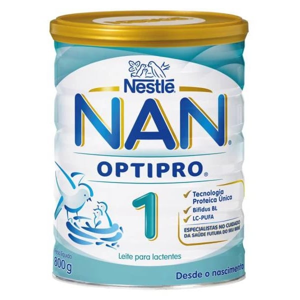 Nan Optipro 1  Leite Lactentes 800g