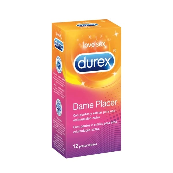 Durex Dame Placer Preservativo X12