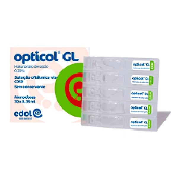 Opticol Gl  Sol Oft 0,30% 0,35ml X30