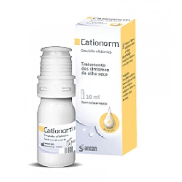 Cationorm Colirio Emul 10ml