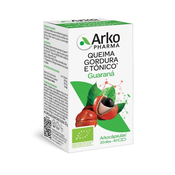 Arkopharma Guarana Bio Caps X40,   cáps(s)