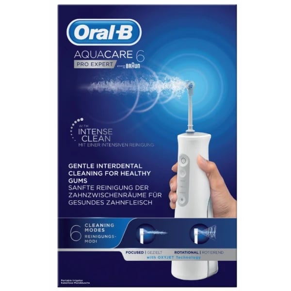 Oral B Aquacare 6 Pro Expert Irrigador Port