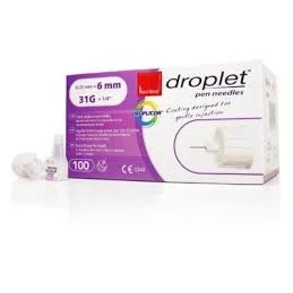 Droplet Pl Agulha 6mm 32g X 100