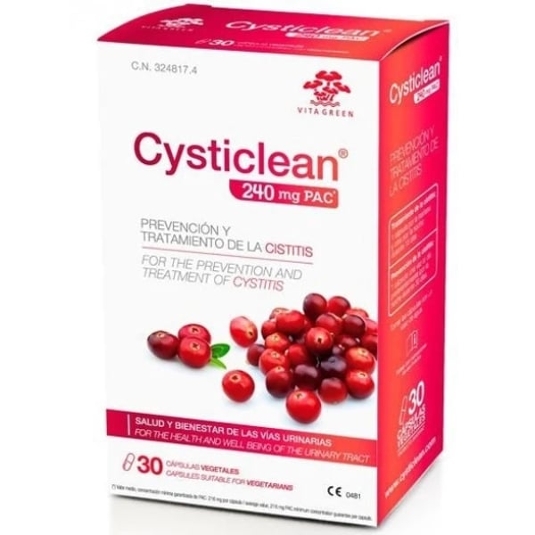 Cysticlean 240mg  Pac Caps X30 cáps(s)