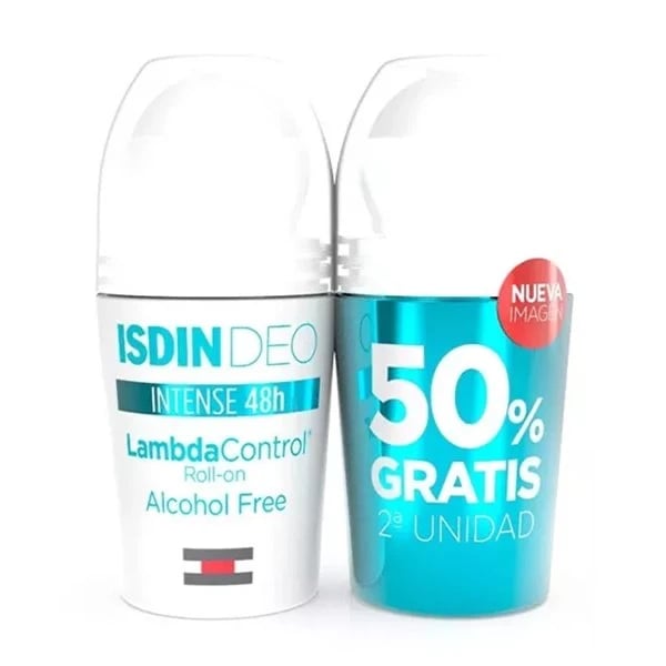 Isdin Deo Lambda Cont S/Alc Duo-50% 2Un