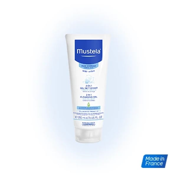 Mustela Bebe Pn 2em1 Cab/Corpo 200ml