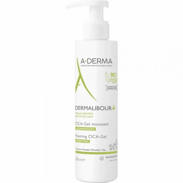 A-Derma Dermalib+ Cica Gel Espuma 200Ml