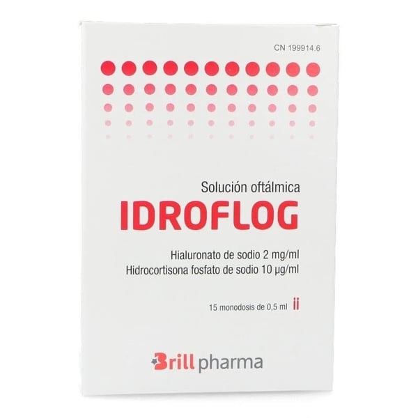 Idroflog Sol Oftal Monod 0,5Ml X15