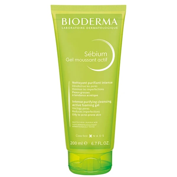 Sebium Bioderma Gel Moussant Actif200Ml