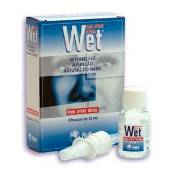 Wet Mini Spray Nasal 4 X 15 Ml