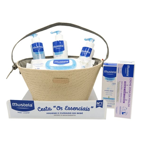 Mustela Bebe Kit Cesta Essenciais Azul
