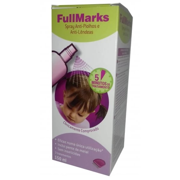 Fullmarks Spray Anti-Piolhos/Lendeas150ml