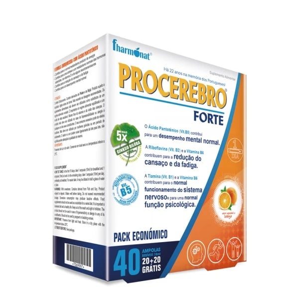 Procerebro Forte Amp Beb 10Ml 20+20