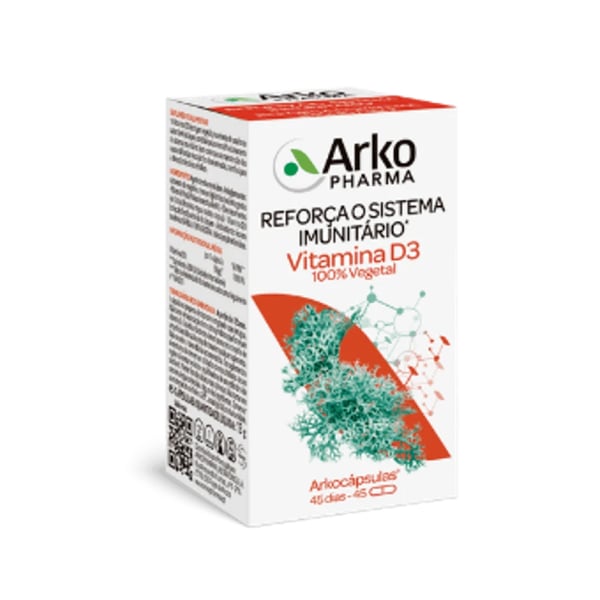 Arkocapsulas Vitamina D3 Caps X45