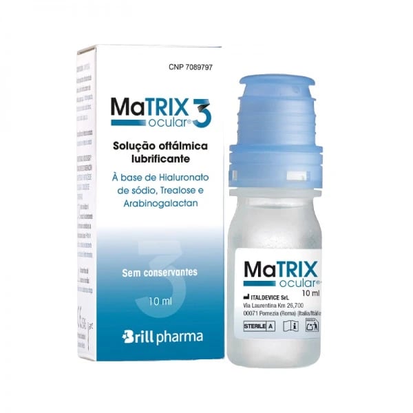 Matrix Ocular 3 Sol Oftal Lub 10Ml