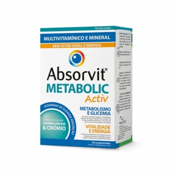 Absorvit Metabolic Activ Comp X30