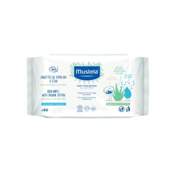 Mustela Bebe Toalhete Limpeza X60