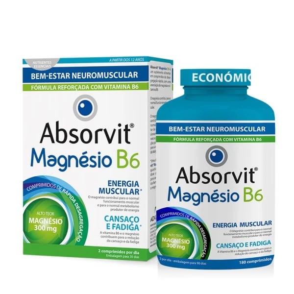 Absorvit Magnesio B6 Comp X180