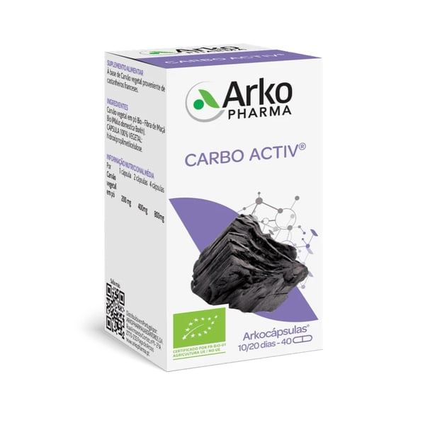 Arkocapsulas Carbo Activ Bio Caps X40
