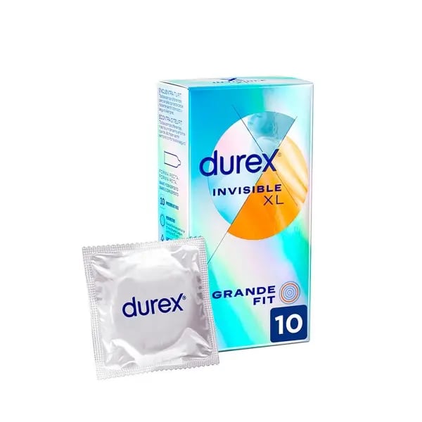 Durex Invisible XL Preservativo x10