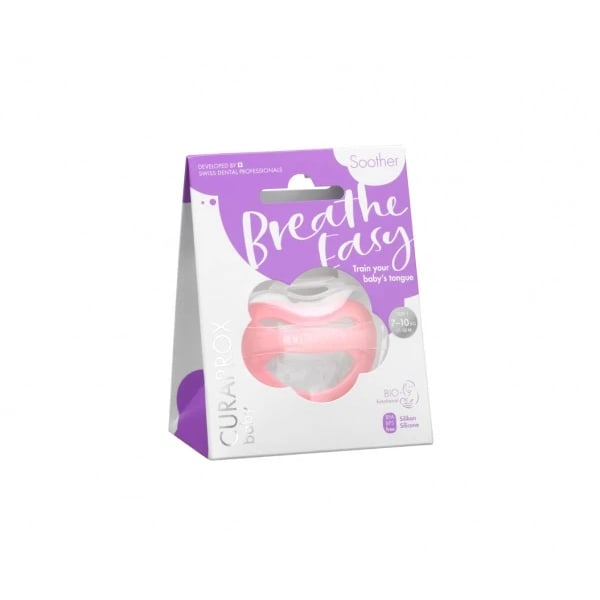 Curaprox Baby Chup Silic Rosa T1