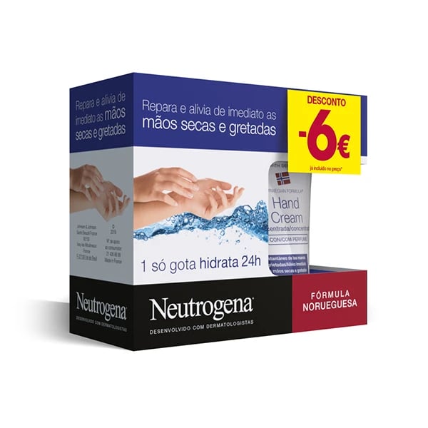 Neutrogena Mãos Cr Conc C/Per 50mlX2-6E