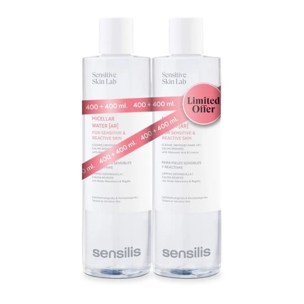 Sensilis Micellar Water AR 400ml x2