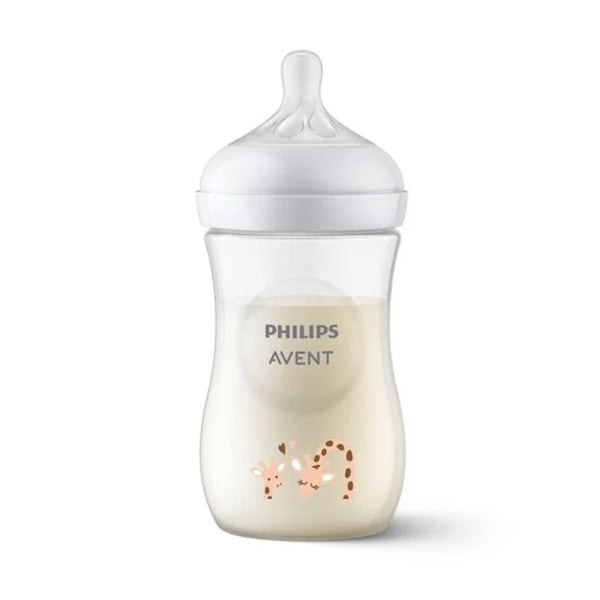 Philips Avent Bib Nat Resp 260ml Girafa,