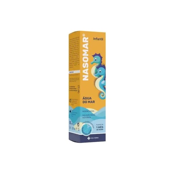 Nasomar Infantil Sol Pulv Nasal 125ml