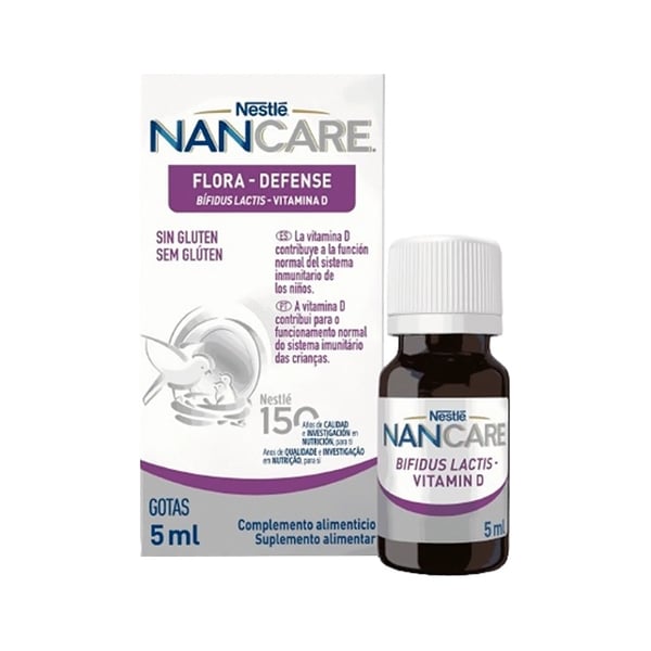 Nancare Flora-Defens BL-Vit D Gotas 5Ml