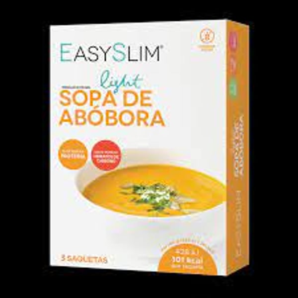 Easyslim Saq Sopa Light Abóbora 28G X3