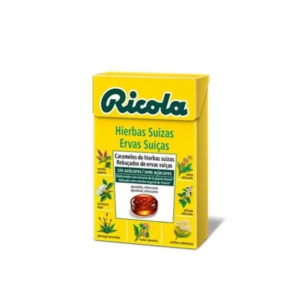 Ricola Reb S/ Ervas Suicas 50 G reb