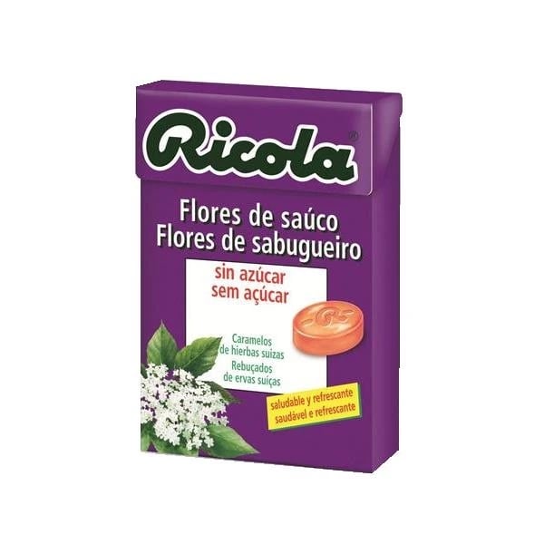 Ricola Reb S/ Sabugueiro 50 G