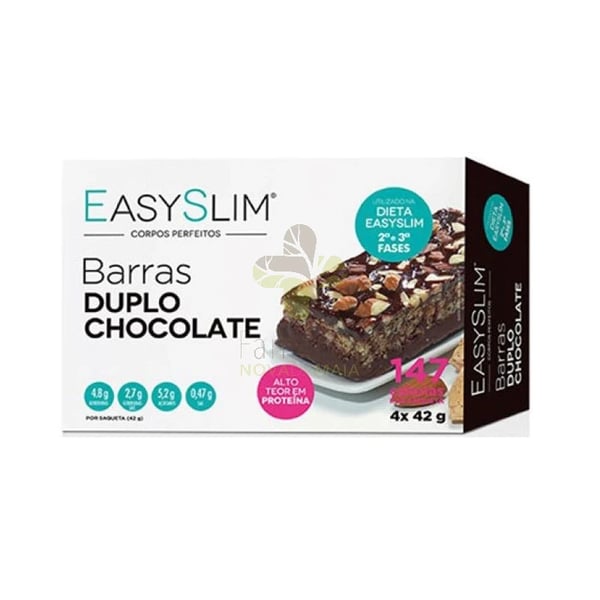Easyslim Barras Choc Dup 42g X 4