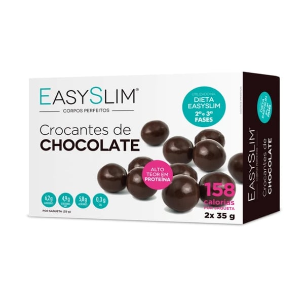 Easyslim Crocante Chocol Saq 35g X2