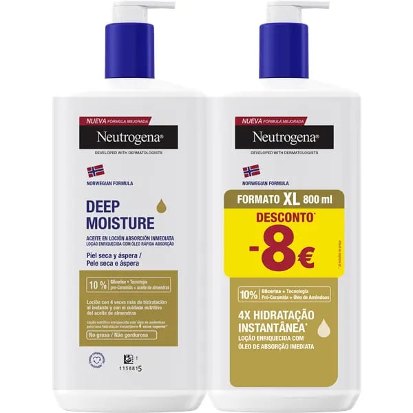 Neutrogena Hidra Prof Ol 400MlX2 -8E