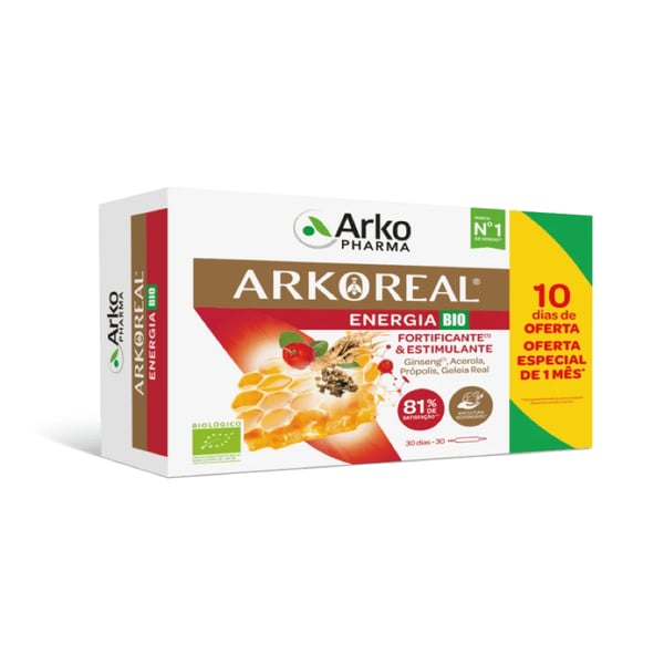 Arkoreal GeleiaReal+Ginseng AmpX20+Of10, amp beb