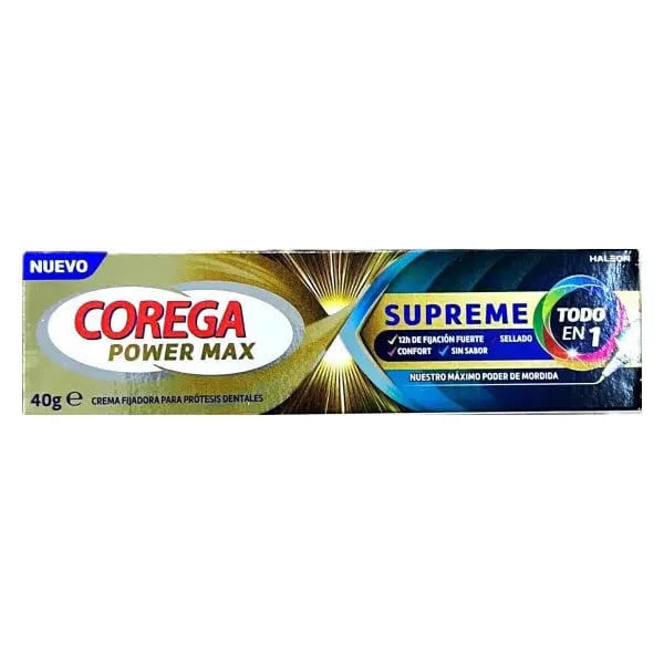 Corega Power Max Supreme Cr Fix Prot40G,
