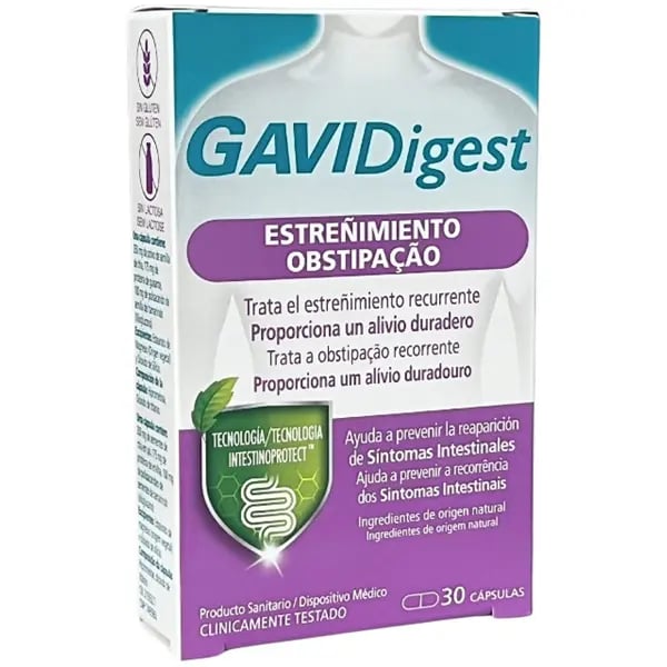 GaviDigest Obstipação Cáps X30