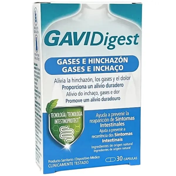 GaviDigest Gases e Inchaço Cáps X30