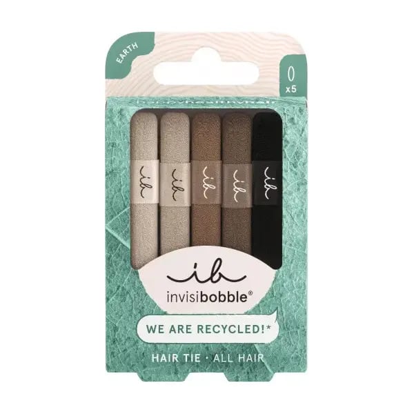 Invisibobble Ecotie Elas Cab Mocha X5