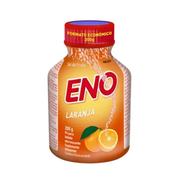 Eno Laranja Po Or 200 G,   pó eferv frasco café