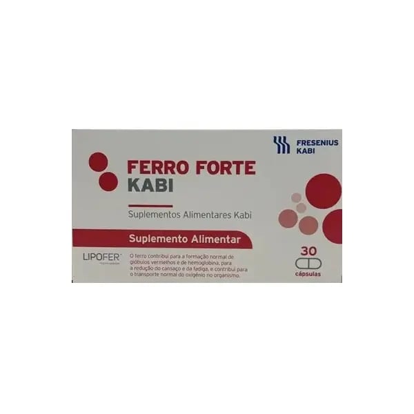 Fresenius Ferro Forte Kabi Caps X30,   cáps
