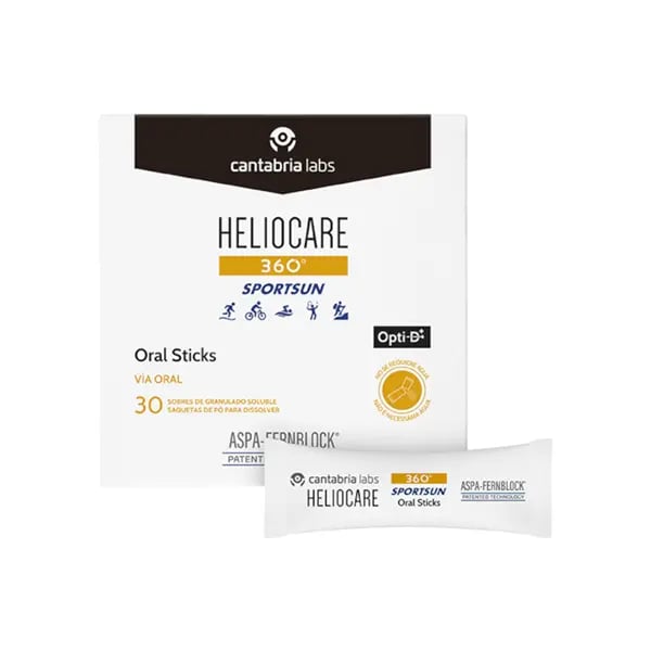 Heliocare 360 Sportsun Saq X30,   pó oral saqueta