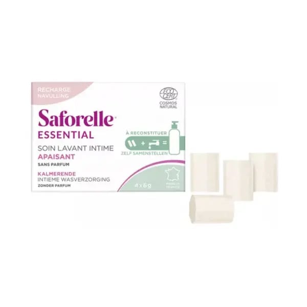 Saforelle Essential Recarga Barra X4,