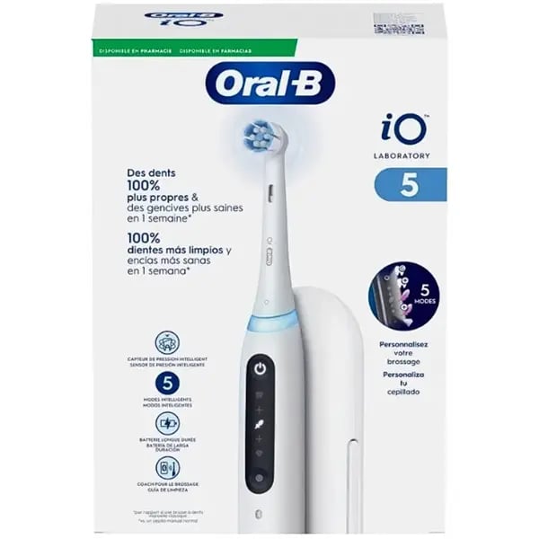 Oral B Lab iO 5 Esc Dent Elet Branc+Rec