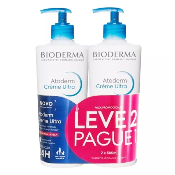 Atoderm Bioderma Cr Ultr 500MlX2 Pr Esp, 1