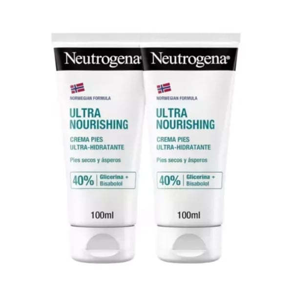 Neutrogena Pes Cr Ultr Hidra100MlX2 -6€