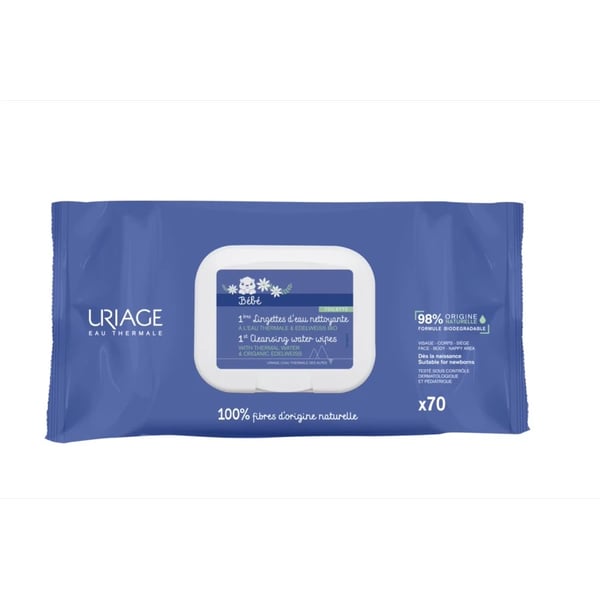 Uriage Bebe 1 Toalhete Limp X70